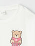 LC Waikiki Crew Neck Printed Long Sleeve Girl Pajama Set